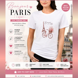 Italy Travel Landmarks Collage T-Shirt Paris Tri-Blend Shirt