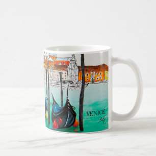 Italy Travel - VENICE watercolor souvenir Coffee Mug
