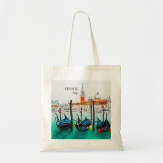 Italy Travel - VENICE watercolor souvenir Tote Bag