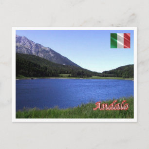 Italy - Trentino Alto Adige Südtirol - Andalo Lake Postcard