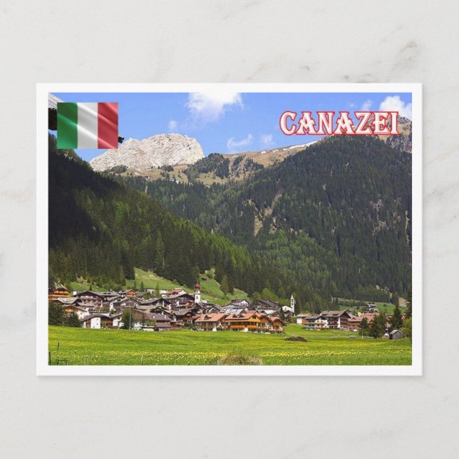 Italy - Trentino Alto Adige Südtirol - Canazei - Postcard (Front)