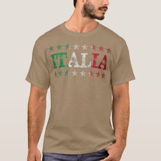 Italy Trip Italian Flag Italia Italiano Pride Ital T-Shirt