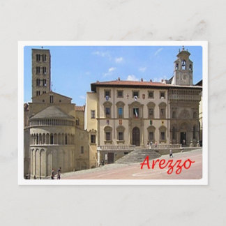 Italy - Tuscany - Arezzo - Postcard