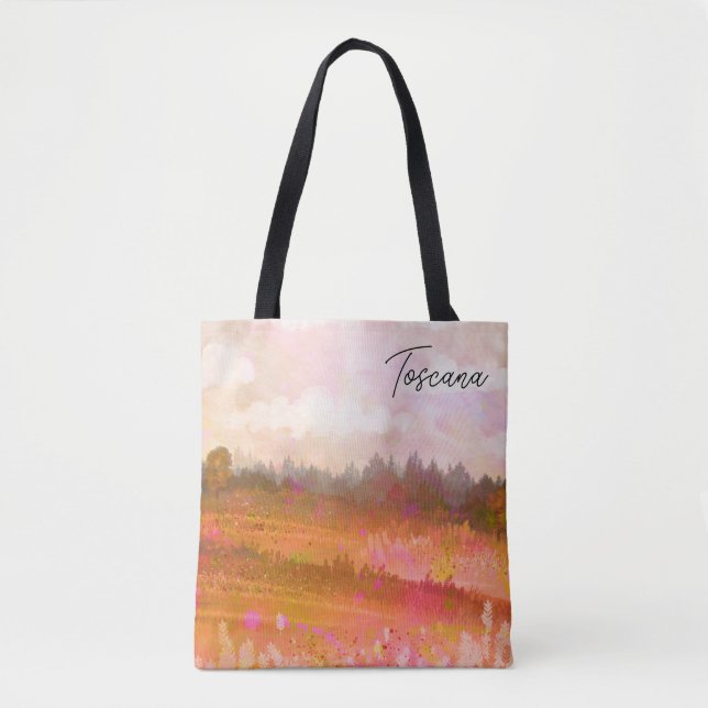*~* Italy Tuscany Art Landscape Toscana Tote Bag (Front)