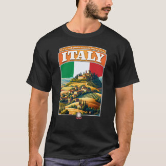 Italy Tuscany Countryside Europe T-Shirt