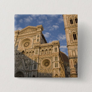 Italy, Tuscany, Florence. The Duomo. 15 Cm Square Badge