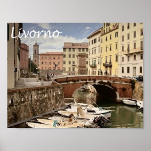 Italy - Tuscany - Livorno - Poster