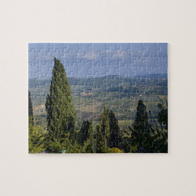Italy, Tuscany, Montepulciano. View of the Jigsaw Puzzle (Horizontal)