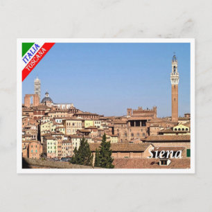 Italy - Tuscany - Siena - Postcard