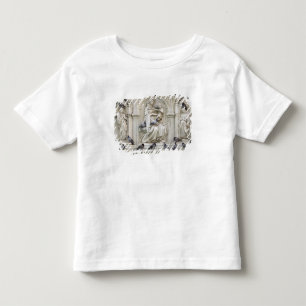 Italy, Tuscany, Sienna. Statues and birds on Toddler T-Shirt