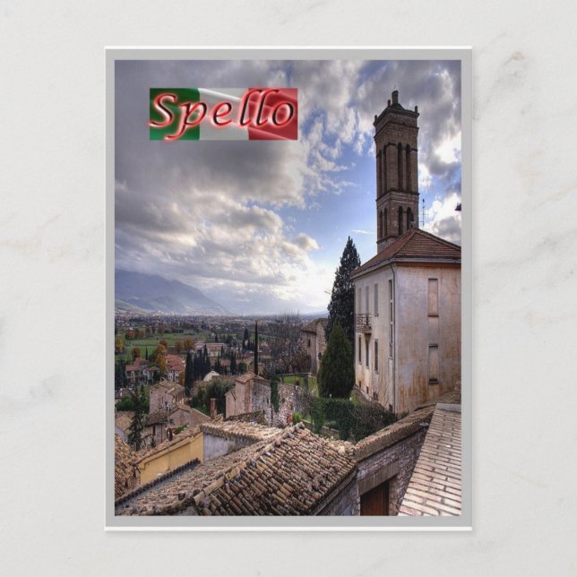Italy - Umbria - Spello - Postcard (Front)
