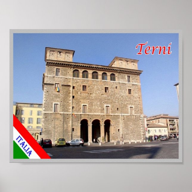 Italy - Umbria - Terni - Poster (Front)