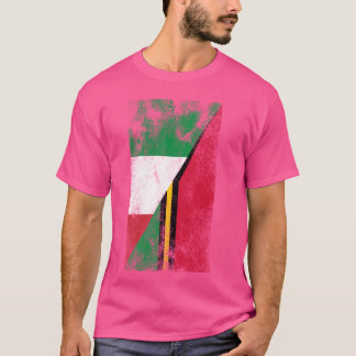 Italy Vanuatu Flags - Italian Vanuatuan T-Shirt