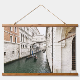 Italy Venetian Seascape with Gondola Tapestry