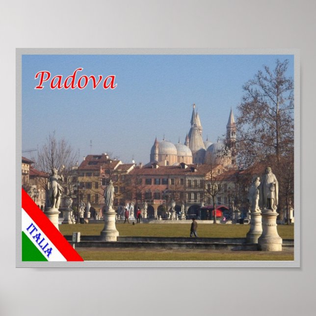 Italy - Veneto - Padova - Statues - Poster (Front)