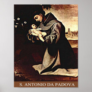 Italy - Veneto - Saint Anthony of Padua - Poster