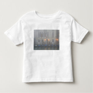 Italy, Venice. A row of gondolas seen through Toddler T-Shirt