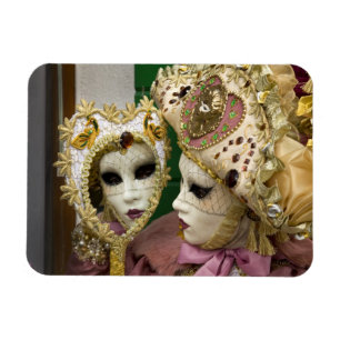 Italy, Venice, Burano Island. Woman dressed in Magnet