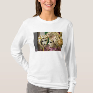 Italy, Venice, Burano Island. Woman dressed in T-Shirt