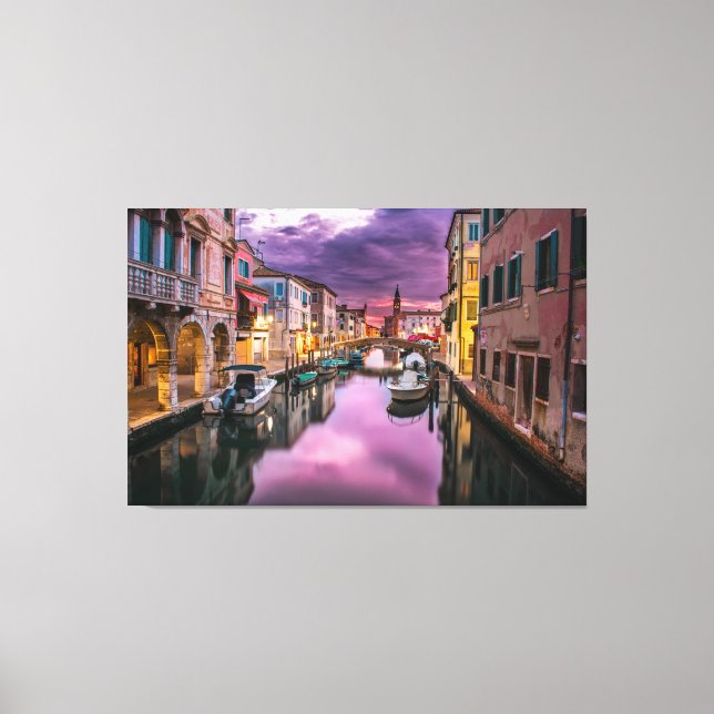 Italy Venice canal Canvas Print (Front)