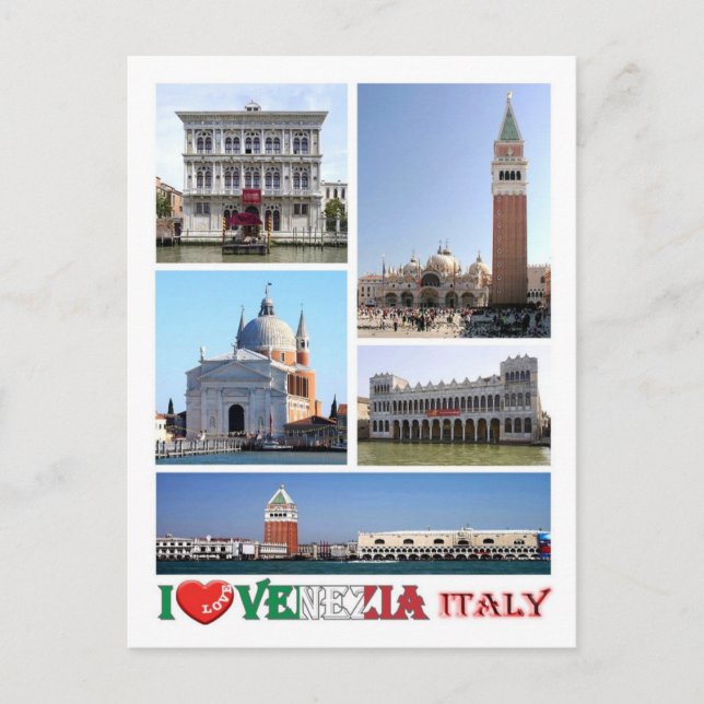 Italy - Venice - Love - Postcard (Front)