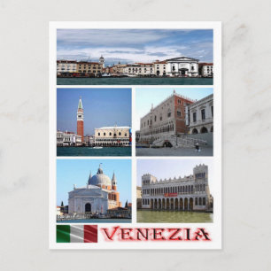 Italy - Venice - Mosaic - Postcard