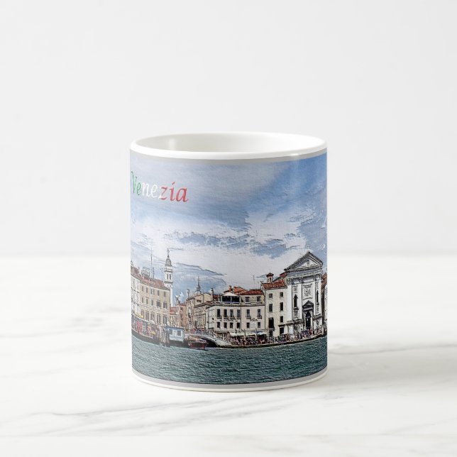 Italy - Venice - Skyline - Coffee Mug (Center)