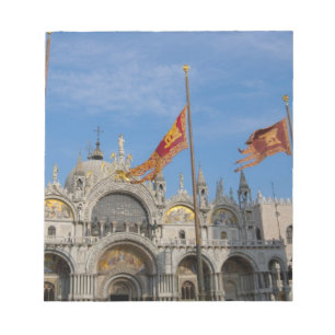 Italy, Venice, St. Mark's Basilica in St. Mark's Notepad