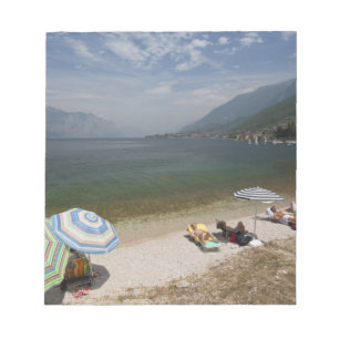Italy, Verona Province, Brenzone. Lake Garda Notepad
