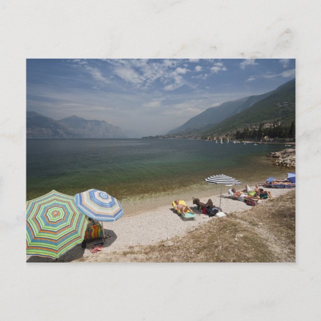 Italy, Verona Province, Brenzone. Lake Garda Postcard (Front)