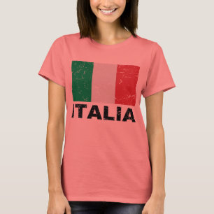 Italy Vintage Flag T-Shirt