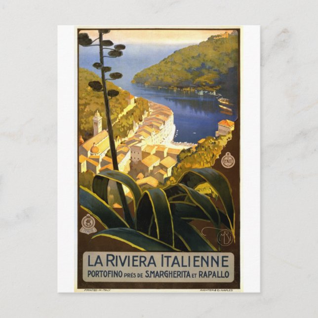 Italy Vintage Travel Postcard (Front)