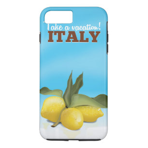 Italy vintage travel poster Case-Mate iPhone case