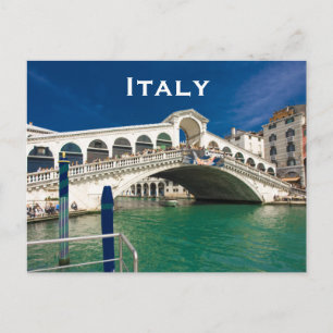 Italy Vintage Travel Tourism Add Postcard
