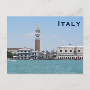 Italy Vintage Travel Tourism Add Postcard