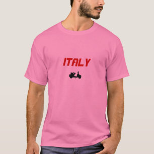 Italy with Scooter T-Shirt