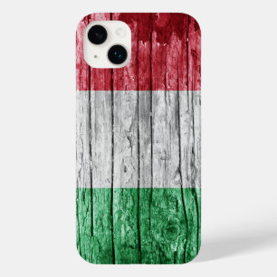 Italy wood  flag Case-Mate iPhone 14 plus case