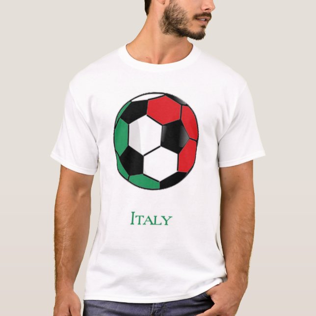 Italy World Cup Soccer T-Shirt (Front)