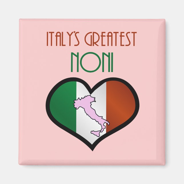 Italy's Greatest Noni Magnet (Front)