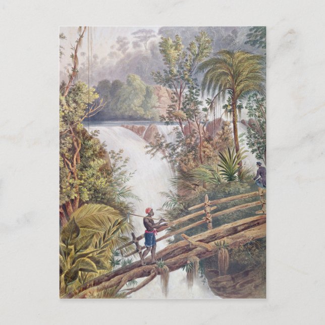 Itamaraty Waterfall in the Serra da Estrela Postcard (Front)