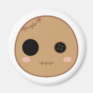 Itami the Voodoo Doll Head Magnet