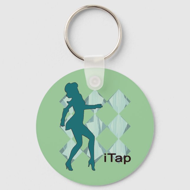 iTap Gal | iPod Graphics for Tap Key Ring (Front)