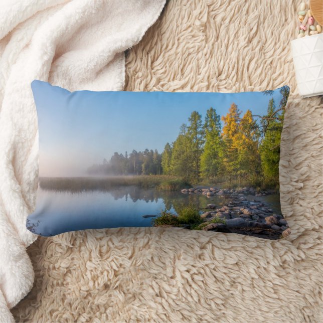 Itasca State Park, Minnesota Lumbar Cushion (Blanket)