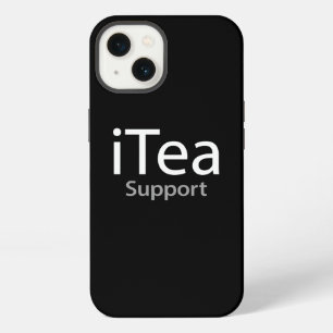 iTea support - A dad pun for tea drinkers - Funny iPhone 13 Case