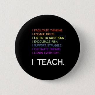 iTeach 6 Cm Round Badge