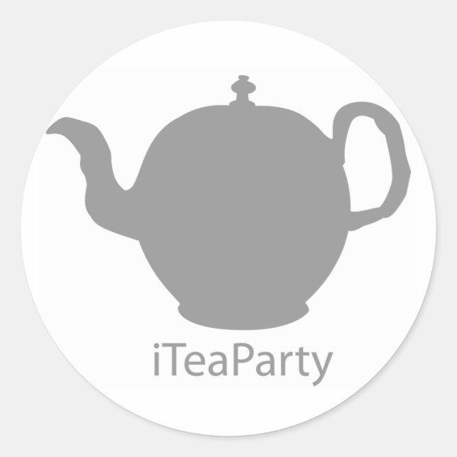 iTeaParty stickers (Front)