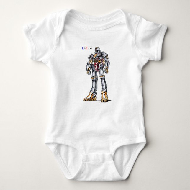 Item No. 00005 "Sharp Plane" Baby Body Suit Baby Bodysuit (Front)