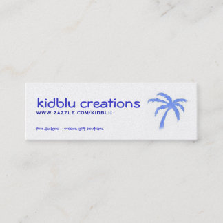 item tag or mini busines card