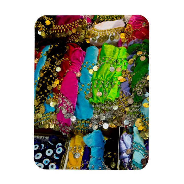 Items For Sale In Spice Market, Istanbul, Turkey Magnet (Vertical)