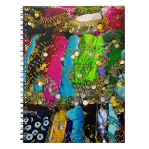 Items For Sale In Spice Market, Istanbul, Turkey Spiral Notebook